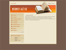 Tablet Screenshot of mehmetaliuz.com